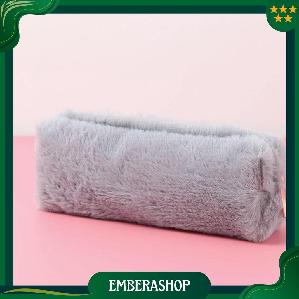 

Murmure.Id | Pencil Case Fur - Tempat Pensil Bulu Model Korea Pc031 Ori