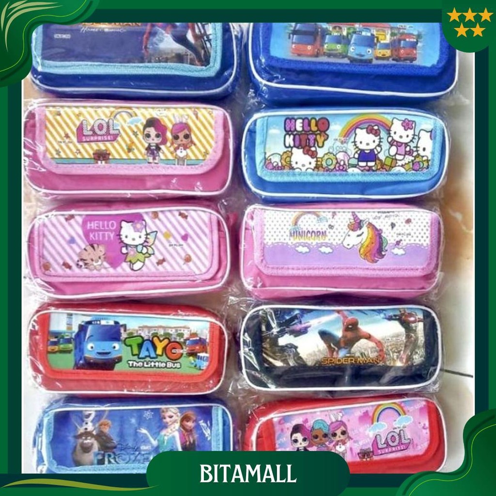 

(Grosir) 12Pcs Tepak Saku Premium Labubu / Tempat Pensil Sekolah / Souvenir Free Plastik Gratis Ongkir