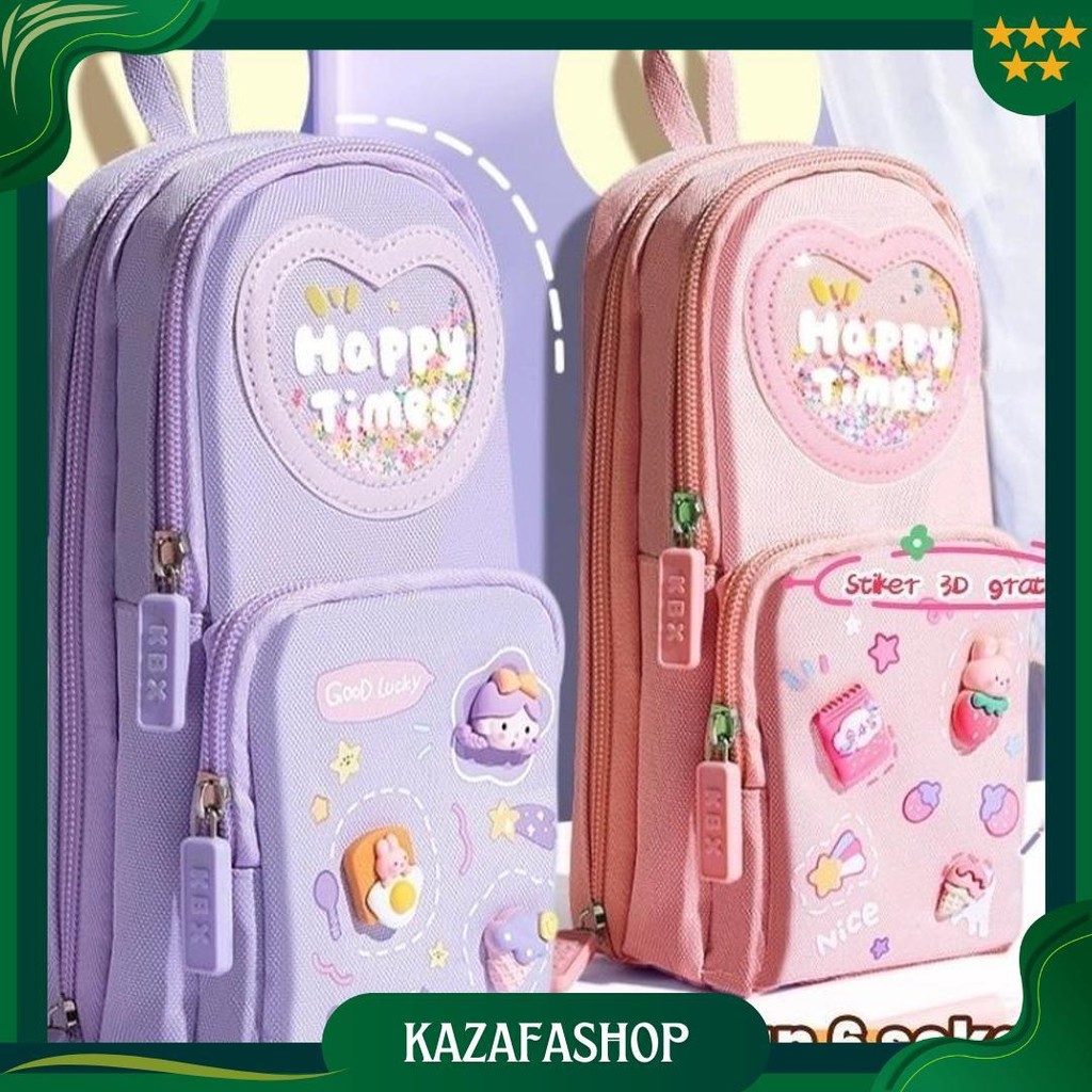 

Morebi Tempat Pensil Kotak 3D Anak Perempuan Lucu Besar/ Kotak Pensil Anak Sekolah 6 Ruang/ Tempat Pensil Kapasitas Besar Stroberi/ Kotak Pensil Anak Sekolah Promo 4.4