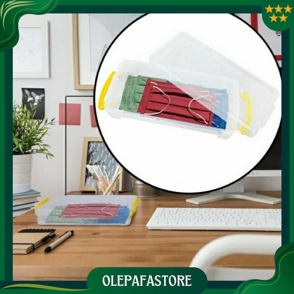 

Kotak Pensil Kotak Serbaguna / Tempat Masker / Kawaii Shinpo 204 (Sip 204) Kotak Trans- Promo 4.4