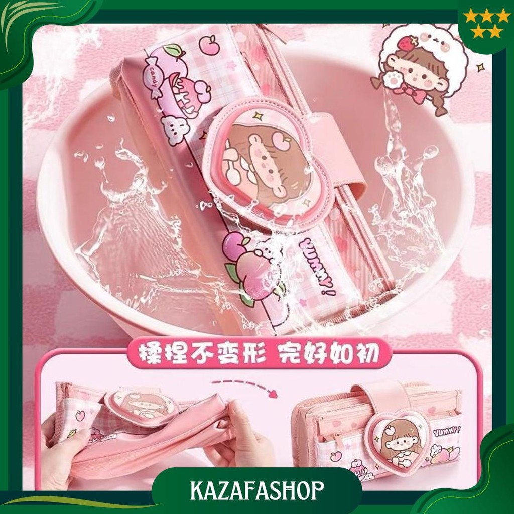 

Tempat Pensil Kapasitas Besar Untuk Siswa Sekolah Dasar, Tempat Pensil Merah Muda Untuk Anak Perempuan Smp, Hati Feminin, Tempat Best Seller