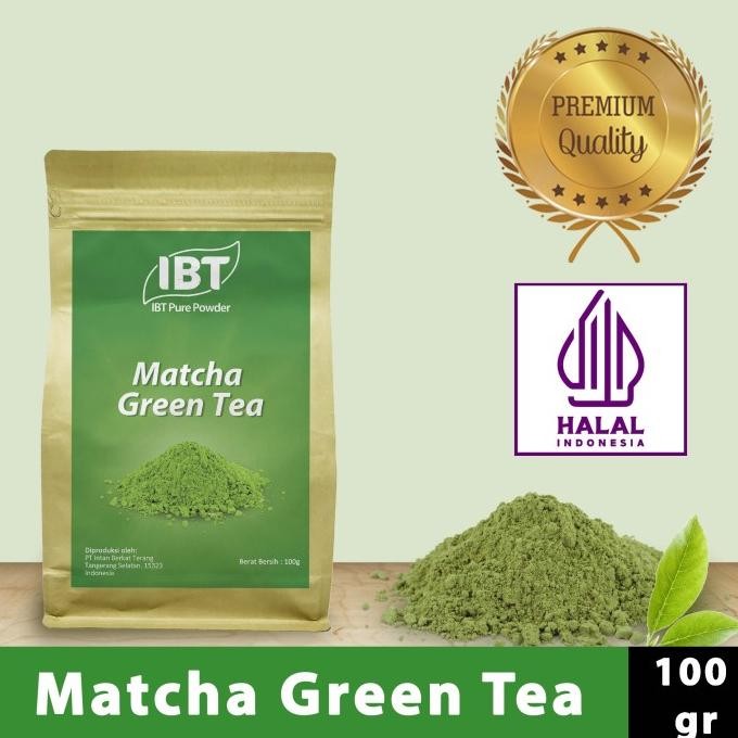 

Murah Pure Matcha Green Tea Powder Murni Bubuk Impor Kualitas Bagus 100 Gr