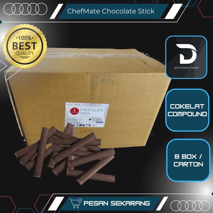 

Murah Chefmate Chocolate Stick 1 Kg Batons Compound Coklat