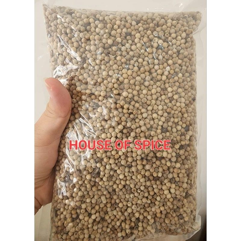 

Lada Putih Butir Original 1Kg Terlaris Best Quality Asli 100% Original