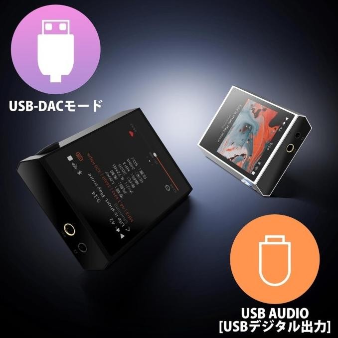 HOT SALE Shanling M1 Plus / M1+ ES9069Q Portable Music Player Hi-Res Audio With 3.5mm 4.4mm Output