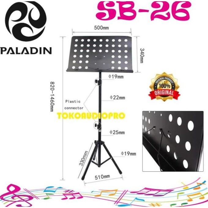 Paladin SB26 Stand Book SB-26