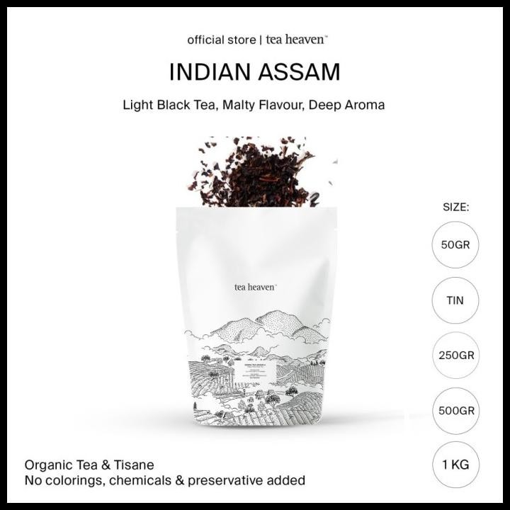 

Indian Assam Tea Premium Organik Black Tea Kiloan Grosir Original Best Seller