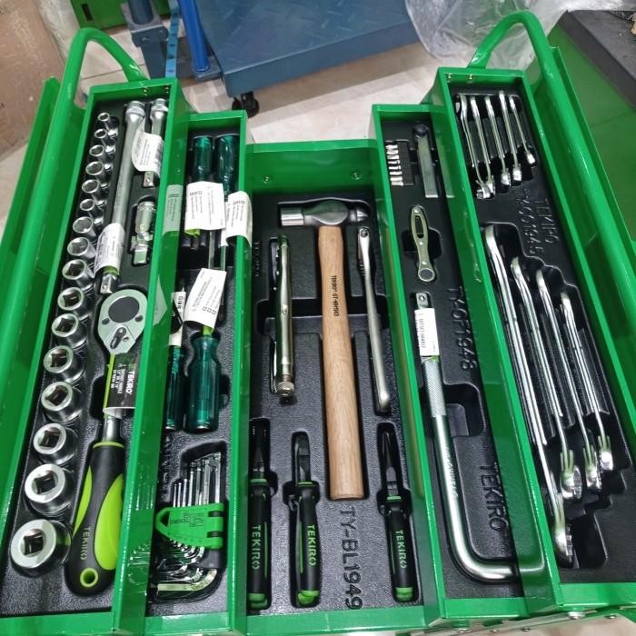 Tool Box Set 72 Pcs Tekiro Mekanik Tool 72 Pcs Tekiro Original Dan Terpercaya