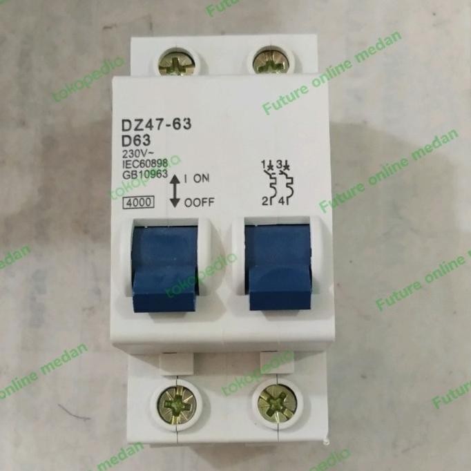 Mcb stabil sako / stut stabilizer DZ47-63 25 63 40 32, 2 pole interlog