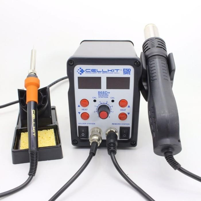 Solder Uap / Blower Dan Solder Cellkit 868D+ Original Original Dan Terpercaya
