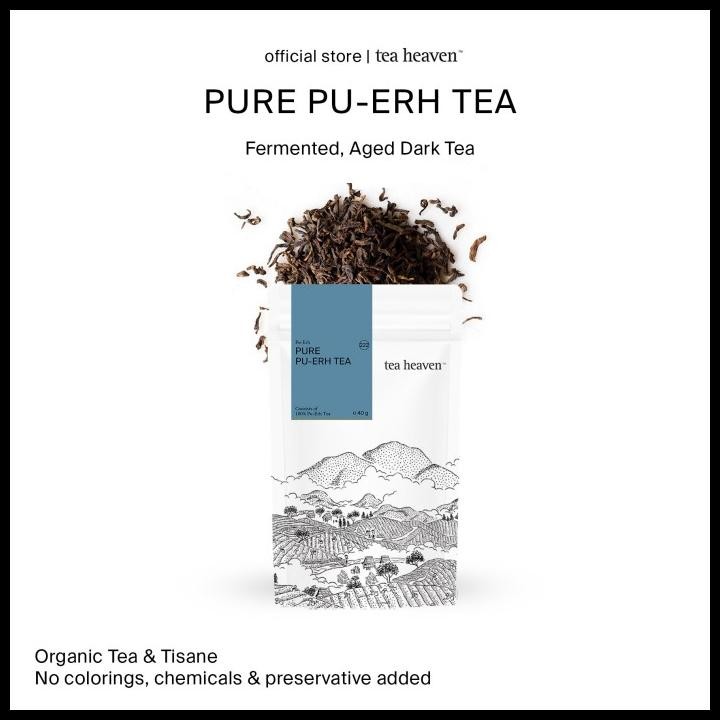 

Puerh Tea Fermented Teh Puer Ferementasi Pu-Erh Chinese Tea Heaven Original Best Seller