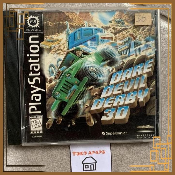[TPS] KASET PS1 KOPI PABRIK DAREDEVIL DERBY3D NEW OLD STOCK