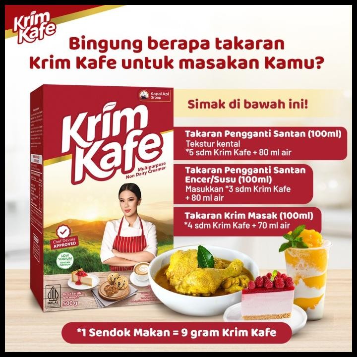 

Paket Krim Kafe Dus 2 X 500 Gr Original Best Seller