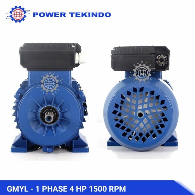 Famoze Pro Dinamo 1 Phase 4 Hp 1500 Rpm Electric Motor Gmyl 4 Pk New Stok