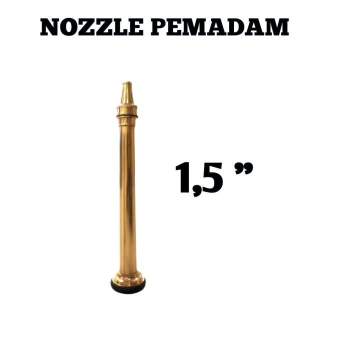 Terjangkau Hose Nozzel Pemadam 1,5 Inch