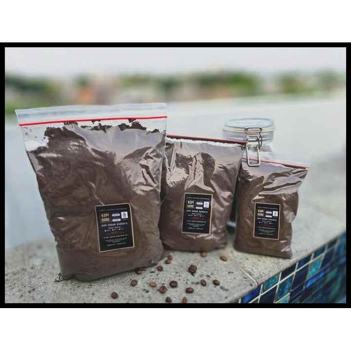 

Kopi Bubuk Robusta 1 Kg - Harga Terjangkau, Harum, Packing Rapih Original Best Seller