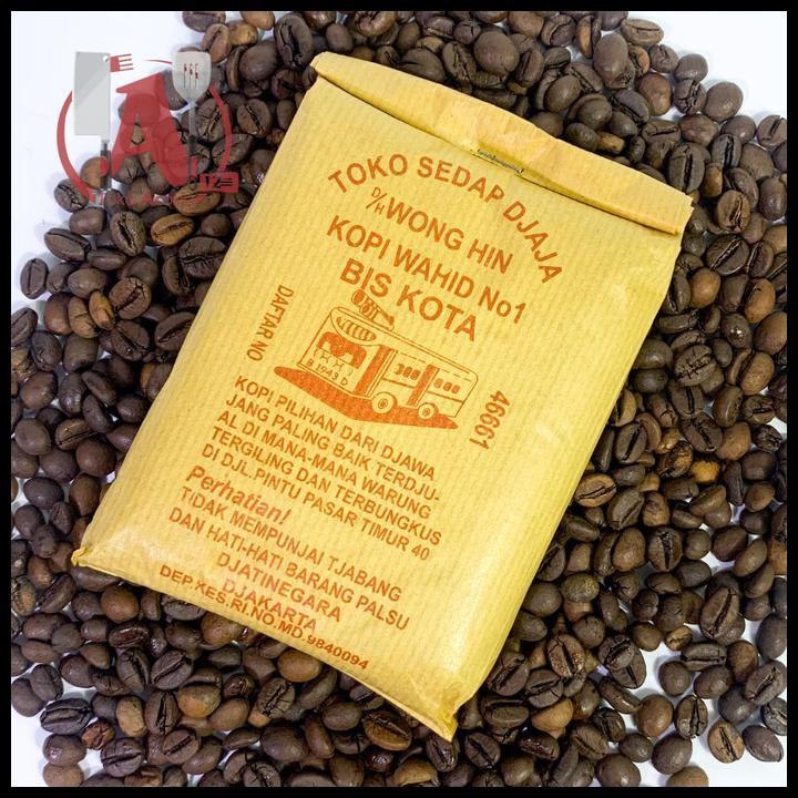 

Kopi Bis Kota 250Gr ( Robusta ) / Kopi Wong Hin Asli Jatinegara Original Best Seller