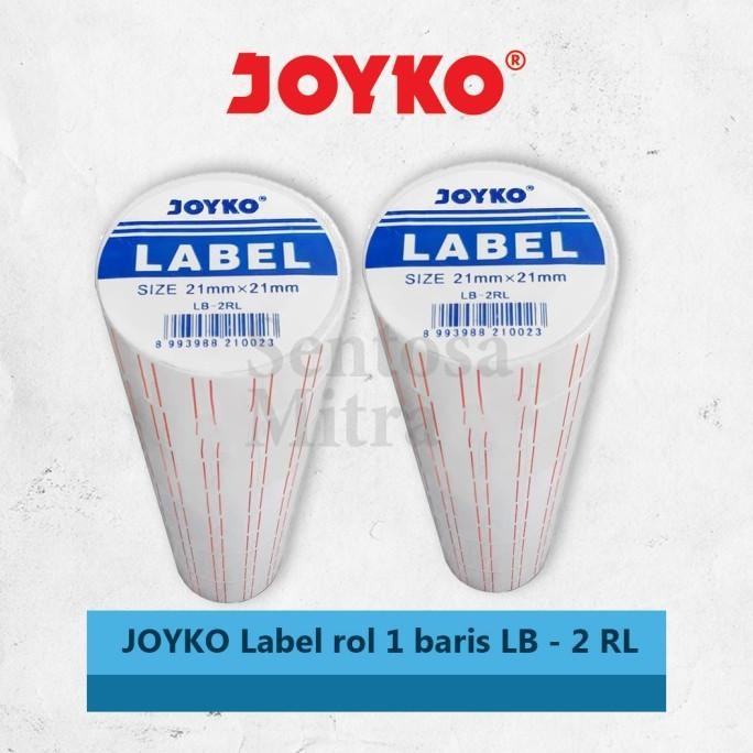 

Label rol 1 baris LB-2 RL Joyko 1 Baris | Price Label MX 5500m 1 Line murah