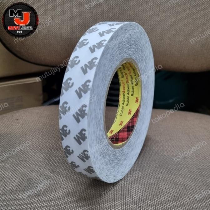 

Double Tape Tisu 3M Tipis 9075i Ukuran 24mm x 50mtr murah