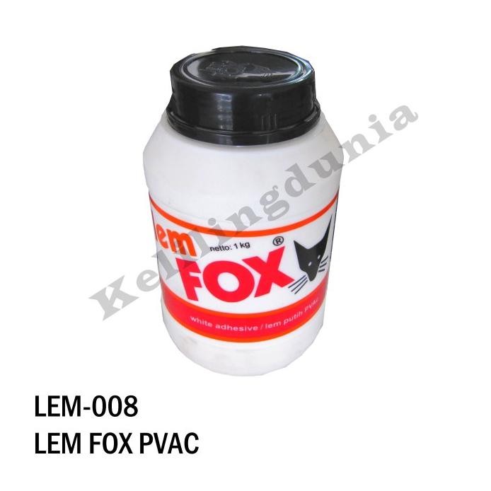Lem Fox Putih PVAC Kayu Kiloan 1KG murah