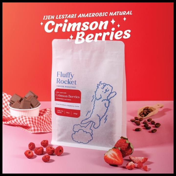 

Crimson Berries - Ijen Lestari - Anaerobic Natural - Specialty Coffee 200G Original Best Seller