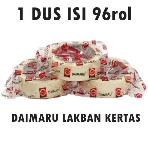 

DAIMARU Lakban Kertas 1 DUS isi 96 rol murah