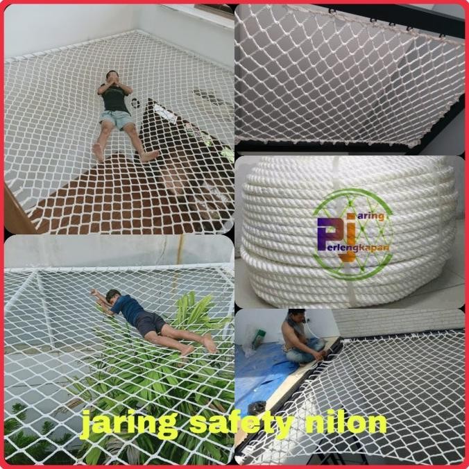 jaring nilon 12mm jaring pengaman Hammock