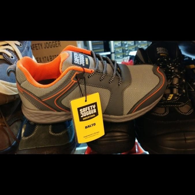 Jogger Safety Shoes/Sepatu Safety Jogger Balto Grey Jogger Safety New Stok