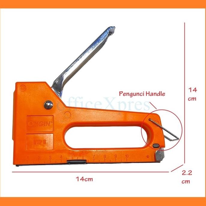 

Alat Staples Tembak Jok Kulit Motor / Stapler Kayu / Guntacker OTP 8 murah