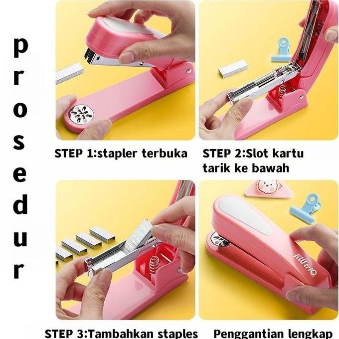 

Stapler 360 - Staples 24/6, Putar 360 untuk Kertas Tebal - Stationery, Binder murah