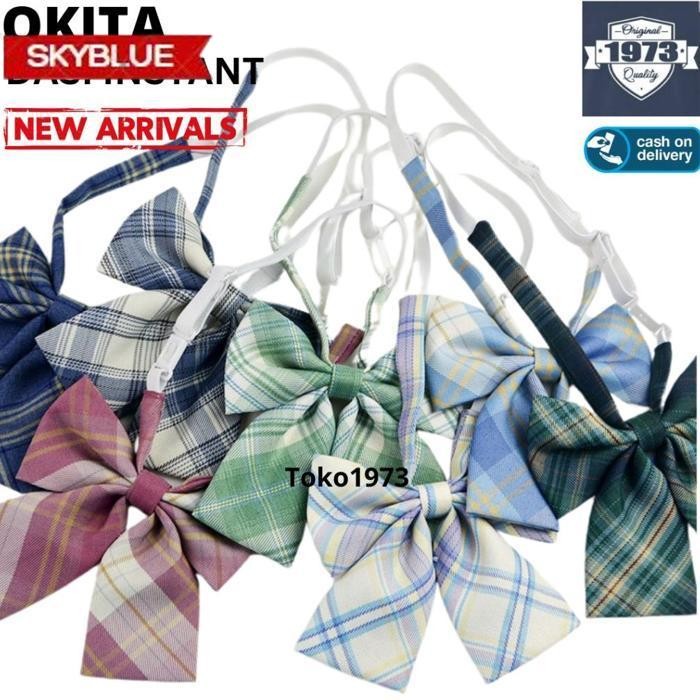 Termurah Okita Tie Dasi Instant Dasi Seifuku Jk Uniform School Dasi Cosplay Japanese Korean Chinese