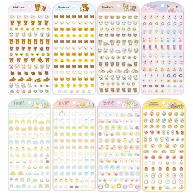 

KiraKira Mini Sticker San-X Rilakkuma Seal Stiker Mini Limited Edition murah