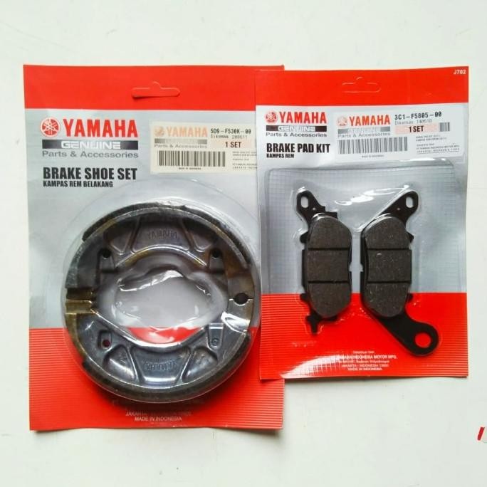 KAMPAS REM DEPAN BELAKANG YAMAHA JUPITER Z1/VEGA ZR/FORCE FI/ORI-YGP
