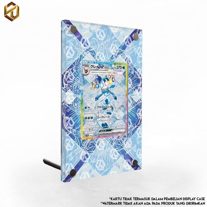 Murah Glaceon Ex Sar Terastal Festival - Pokemon Extended Art Display Case - Legacy Vault