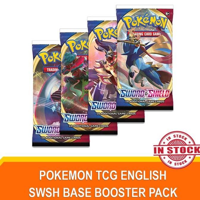 Promo Sword And Shield Base Booster Pack Ss1 - Pokemon Tcg English