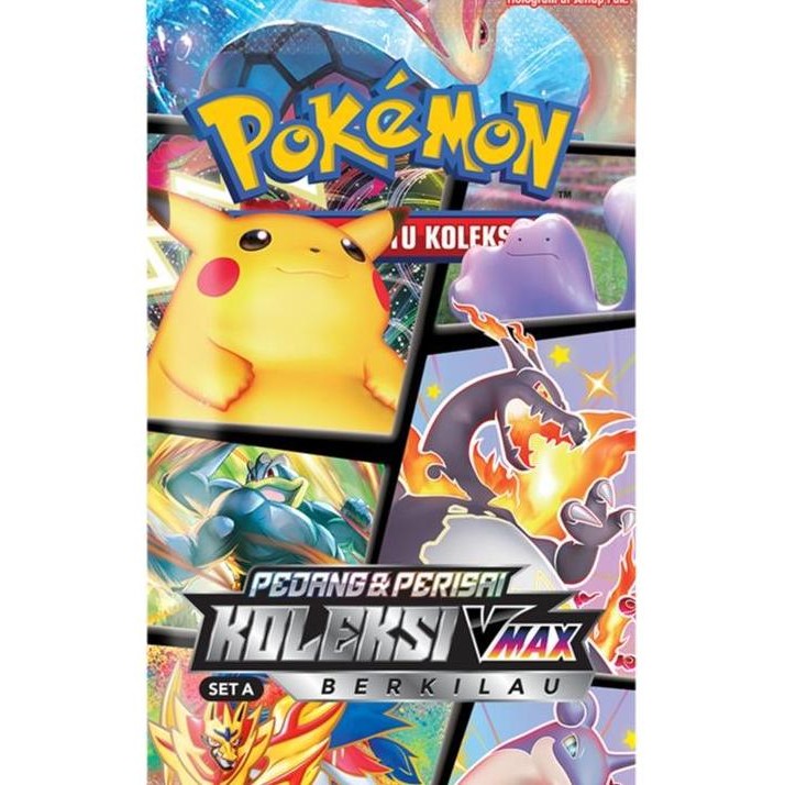 Promo Koleksi Vmax Berkilau Set A Booster Box Sc3A - Pokemon Tcg Indonesia