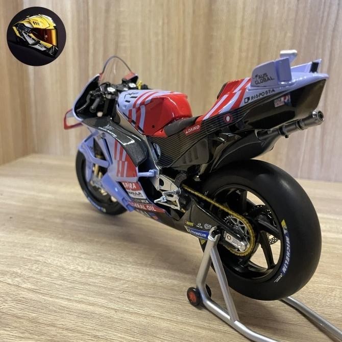 Murah Marc Marquez & Alex Marquez Gresini Motogp Gp23 Miniatur Motor Skala 1/12 By Kiloworks