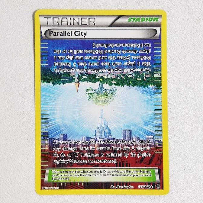 Grosir Parallel City 145/162 - Xy: Breakthrough Pokemon Card English Tcg
