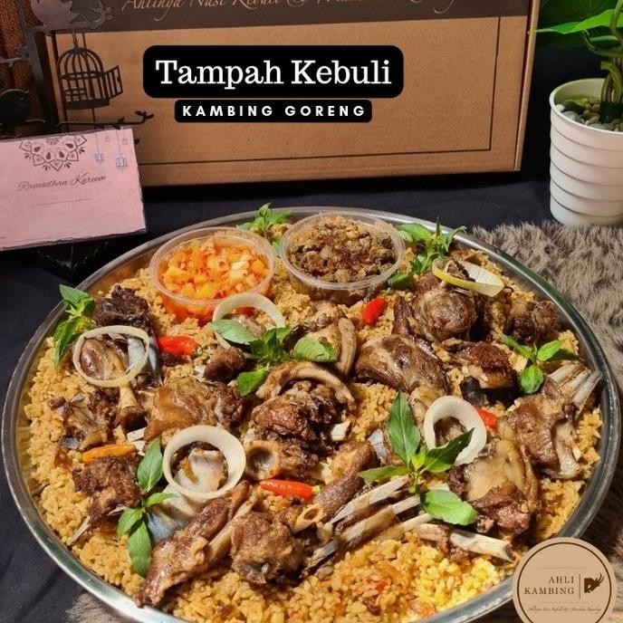 

Tampah Spesial -Nasi Kebuli/Mandhi Kambing Goreng