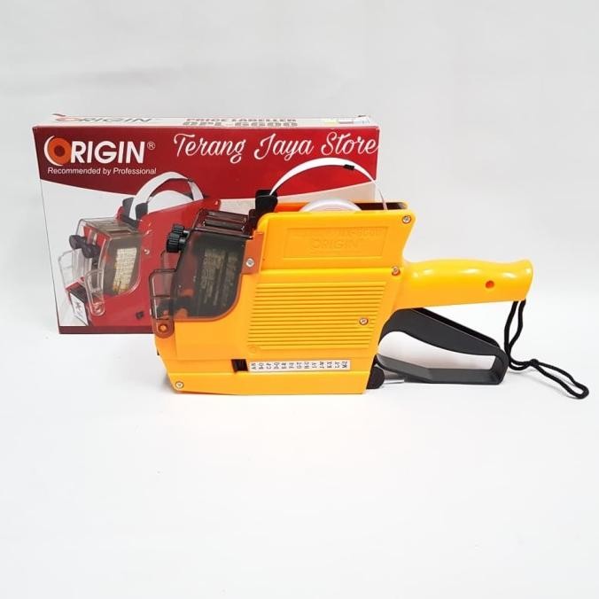 

Price Labeller Origin OPL-6600 Mesin Label Harga 2 line Origin Kuning