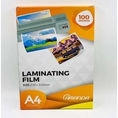 

COD PLASTIK LAMINATING A4 Amanda 100 pcs