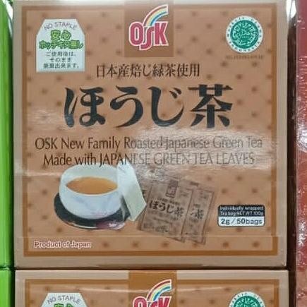 

((((()paling dicari] osk roasted green tea 50 bags