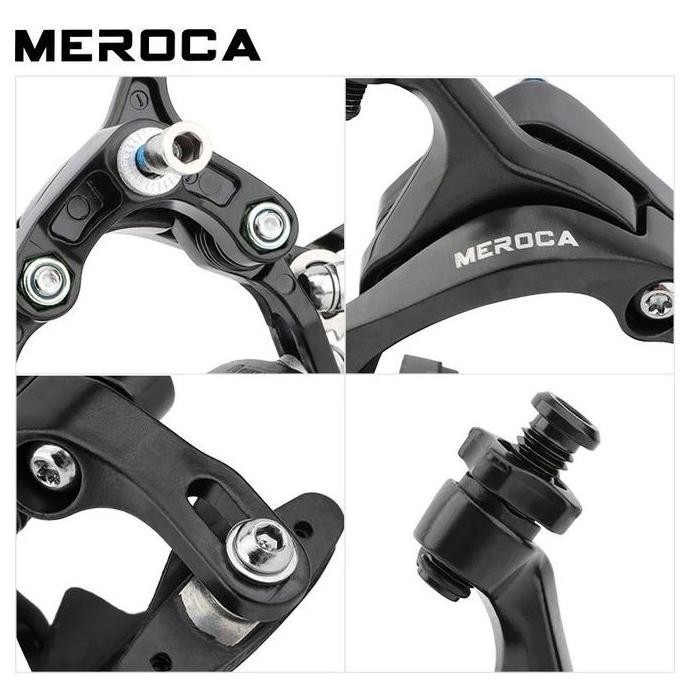 MEROCA REM SEPEDA U BRAKE DOUBLE PIVOT SHORT SEPERTI SHIMANO 105