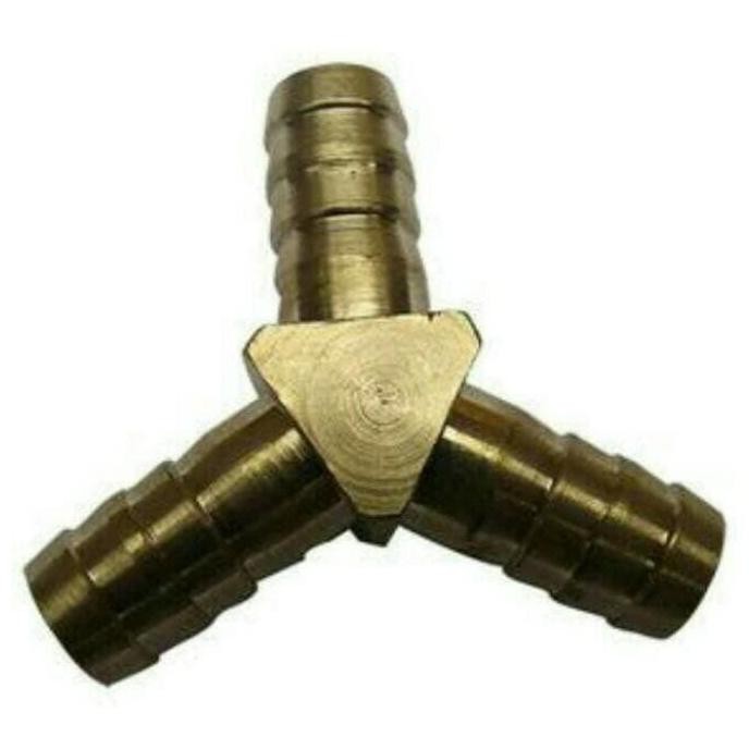 

[Good] Sambungan Cabang 3 Tiga Selang Gas Kuningan Y Hose Connector BAGUS
