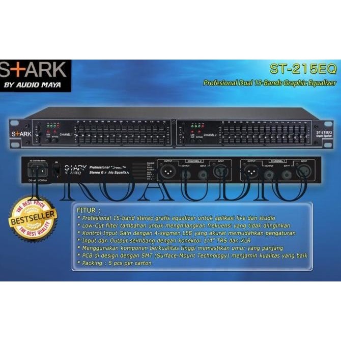 Equalizer Stark St 215 Eq St-215Eq St 215Eq By Audio Maya Original Co