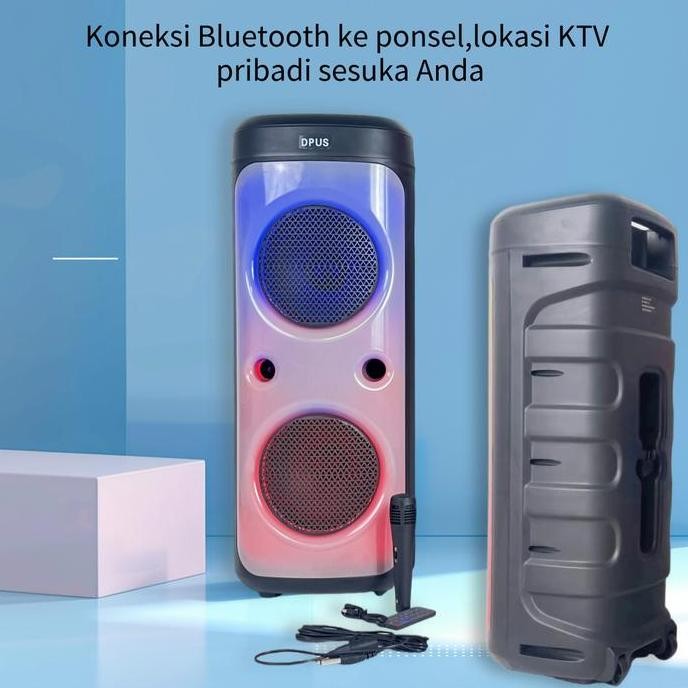 Promo Speaker Ichiko Bluetooth Karaoke Portable Sz2212 Super Bass