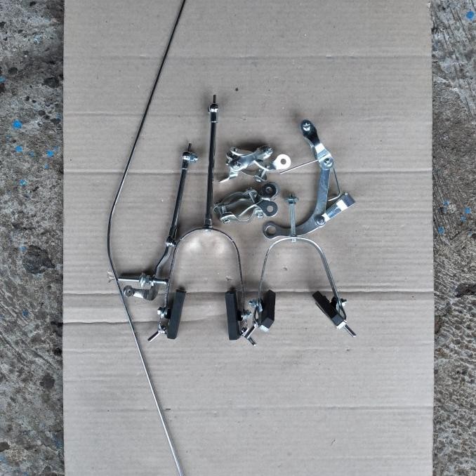 REM BRAKE SET SEPEDA 28 JADUL ONTEL ONTHEL ONTA UNTA