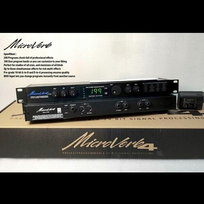 Alesis Effect Vocal Microverb 4 Co