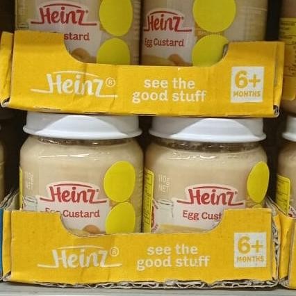 

paling diminati] heinz egg custard 110gr 6+months