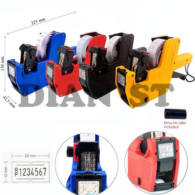 

Alat Label Harga Joyko MX-5500M / Price Labeller 1 Line - pc
